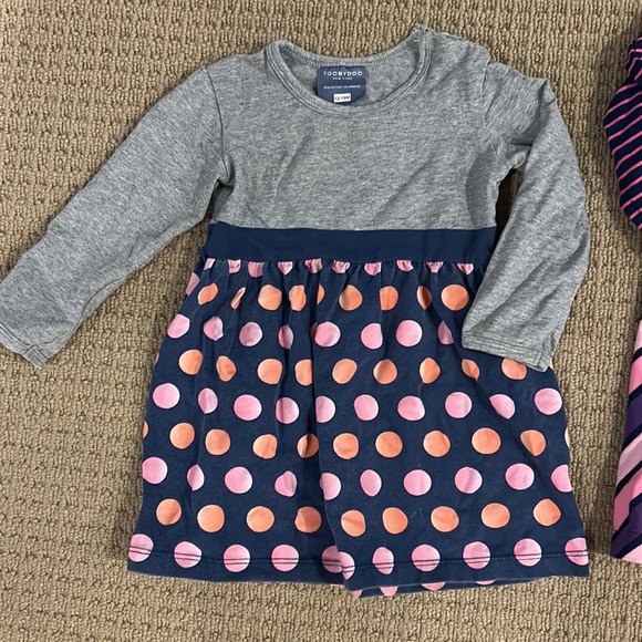 Toobydoo girls long sleeve dresses, 12-18 month - Picture 2 of 5